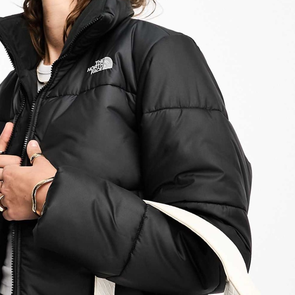 The North Face Saikuru puffer jacket in black